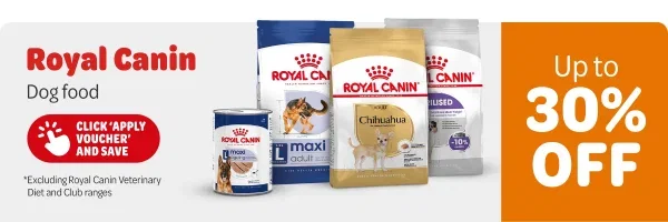  Save on Royal Canin dog food