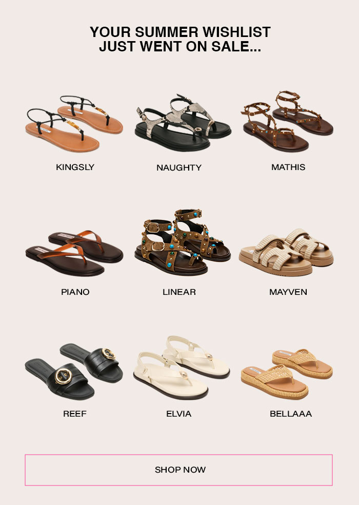 Your summer wishlist just went on sale