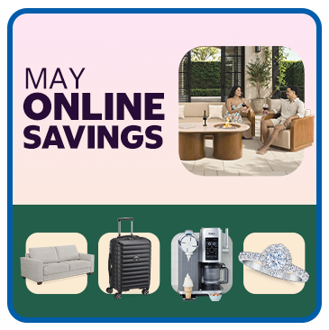Select Online Savings End Today, 5/31/26!