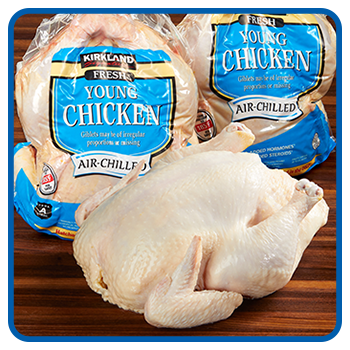 Kirkland Signature Fresh Whole Young Chicken