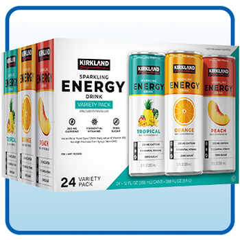 Kirkland Signature Sparkling Energy Drink