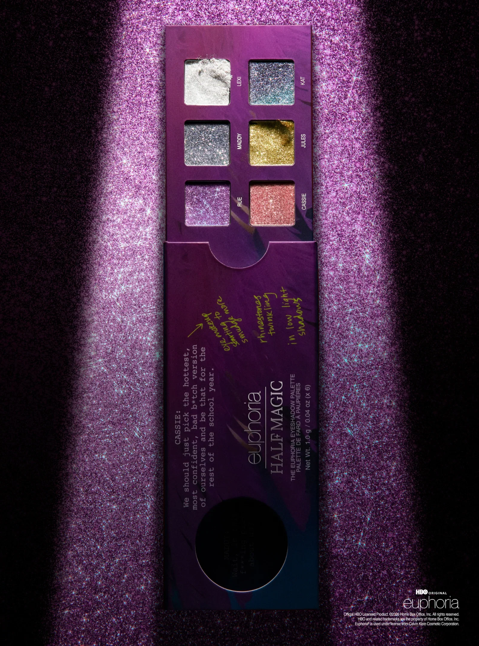 Image of EUPHORIA X HALF MAGIC EYESHADOW PALETTE