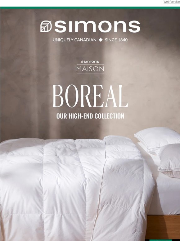 Bedding: our Boreal collection