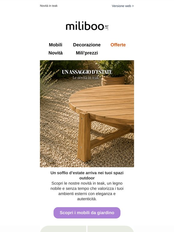 Un assaggio d’estate