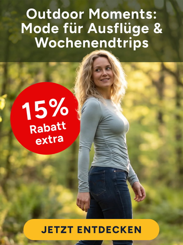Mode für Ausflüge und Wochenendtrips 