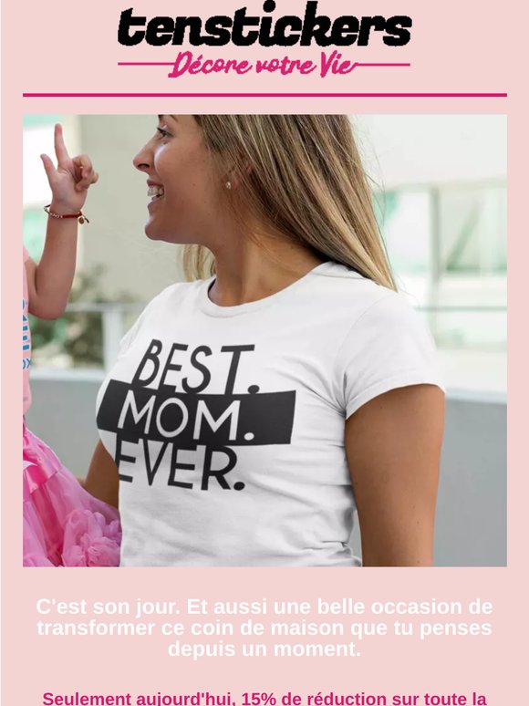Bonne fête maman — et pour toi aussi: -15%