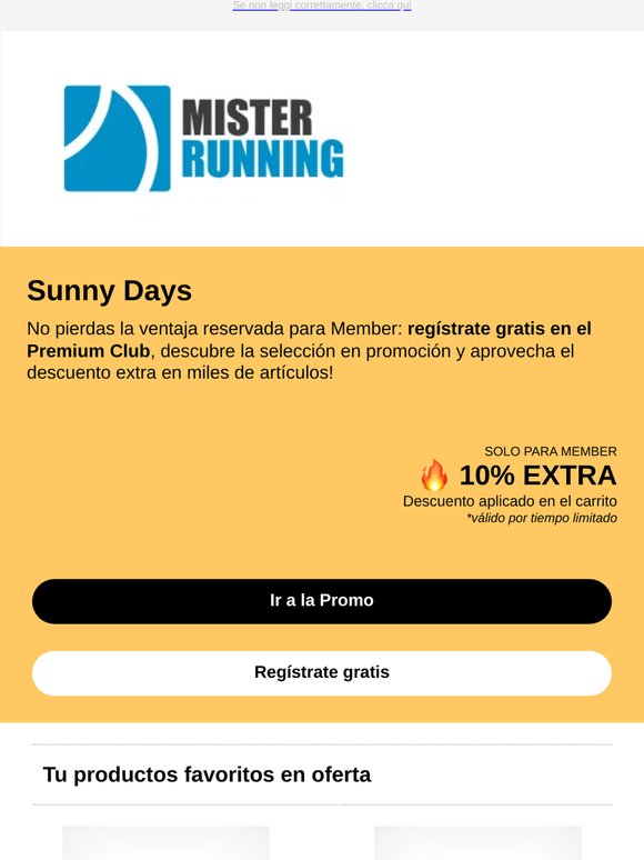 SUNNY DAYS ☀️ No pierdas el 10% EXTRA