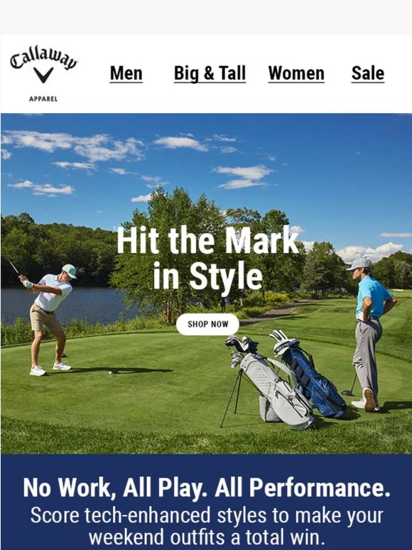 Stay On Par with Weekend Styles