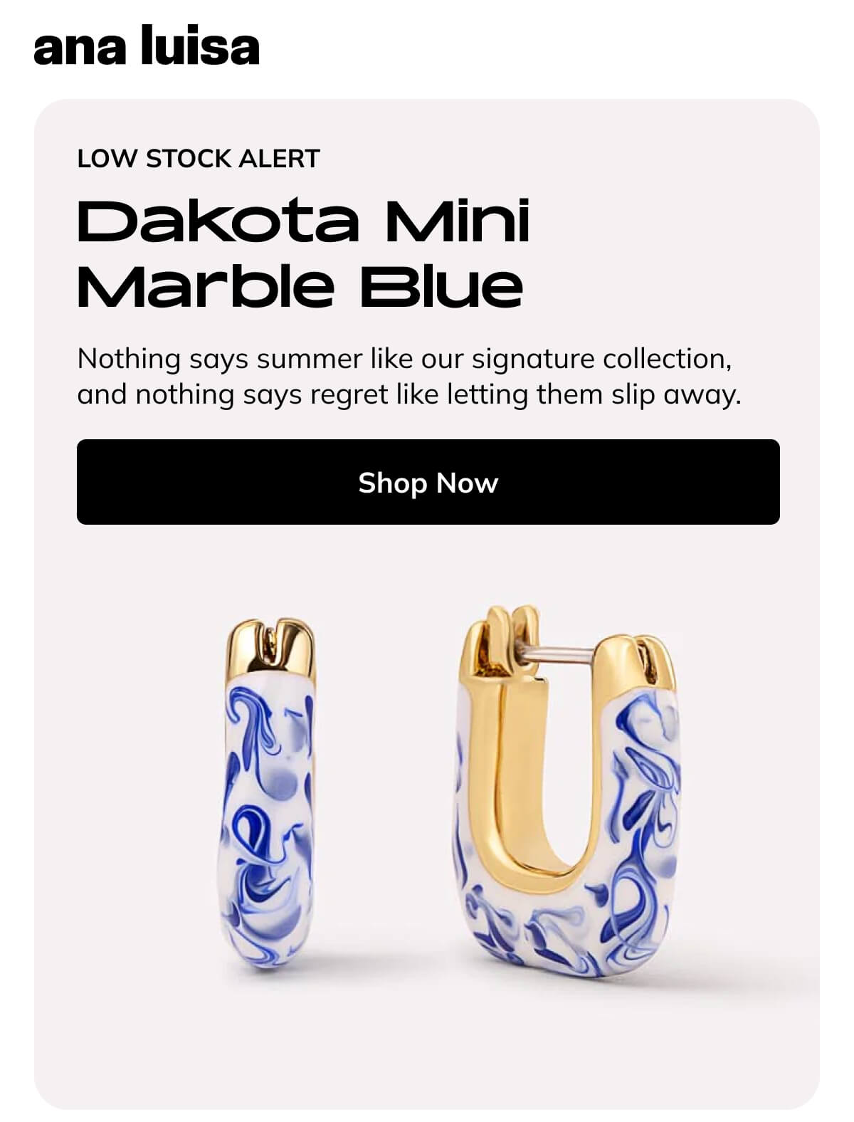 Dakota Mini Marble Blue - Shop Now Dakota Mini Marble Blue - Shop Now