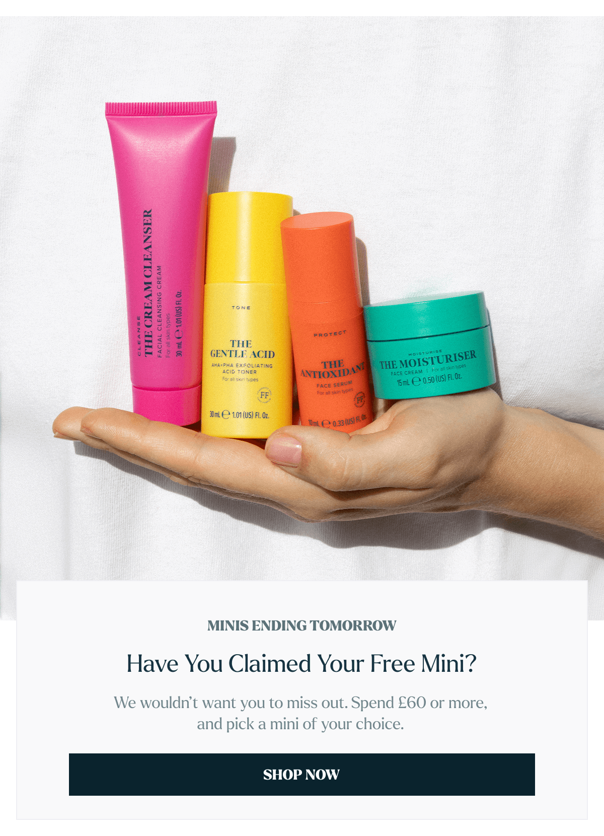 Have You Claimed Your Free Mini?