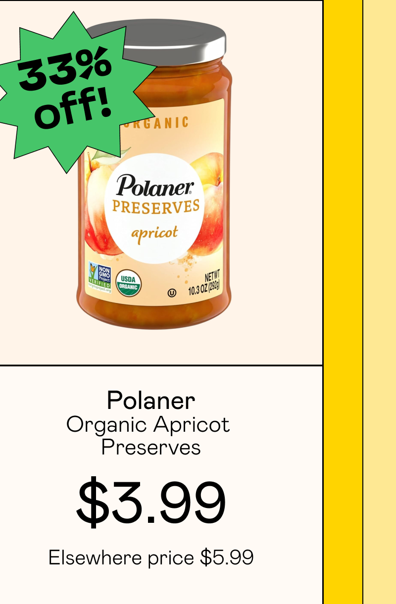 Organic Apricot Preserves