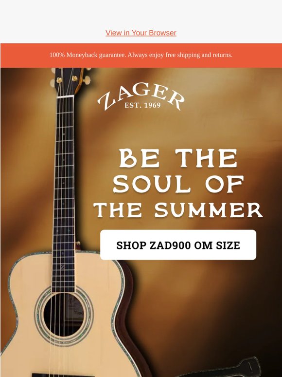 Your Summer Guitar Is Here