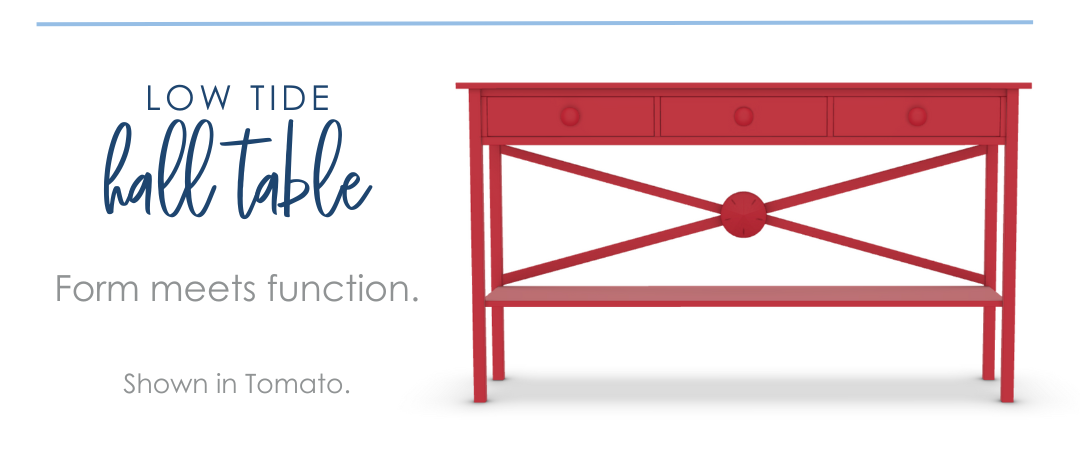 Stylize A Low Tide Hall Table.