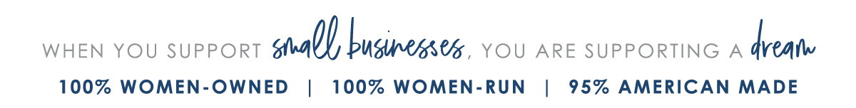 When You Support Small Business, You Are Supporting A Dream!