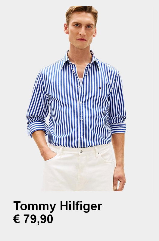 Tommy Hilfiger Hemd Blauw