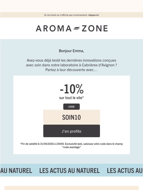 Dernières heures pour profiter des -10% !