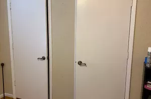 It takes less than $50 to make your bedroom doors look amazing