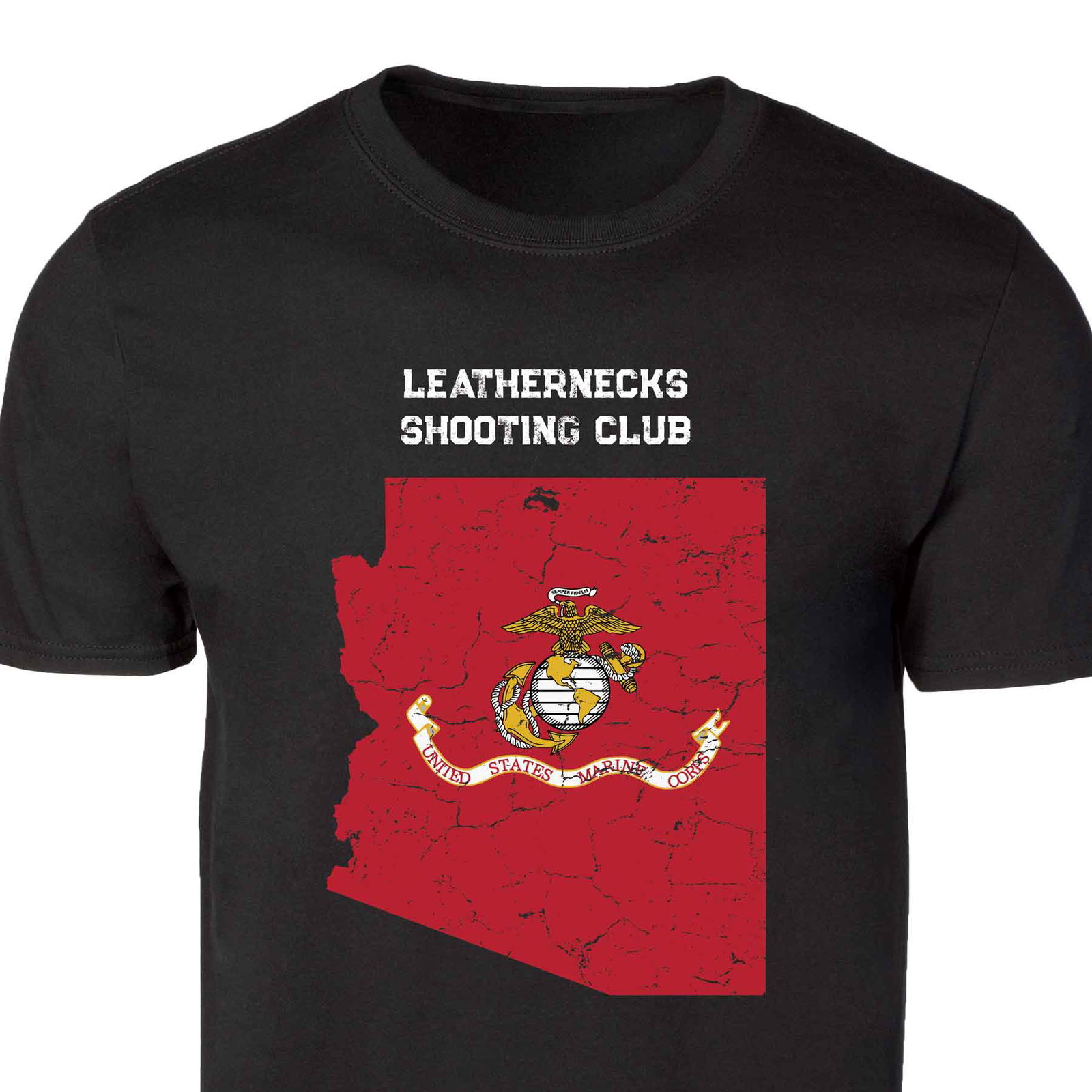 Image of USMC Arizona Customizable Reunion T-shirt