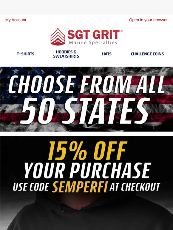 Your State, Your Gear—Shop Now!