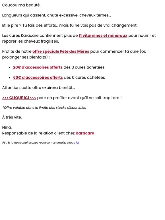 Cheveux fragilisés ? Adopte la routine Karacare !