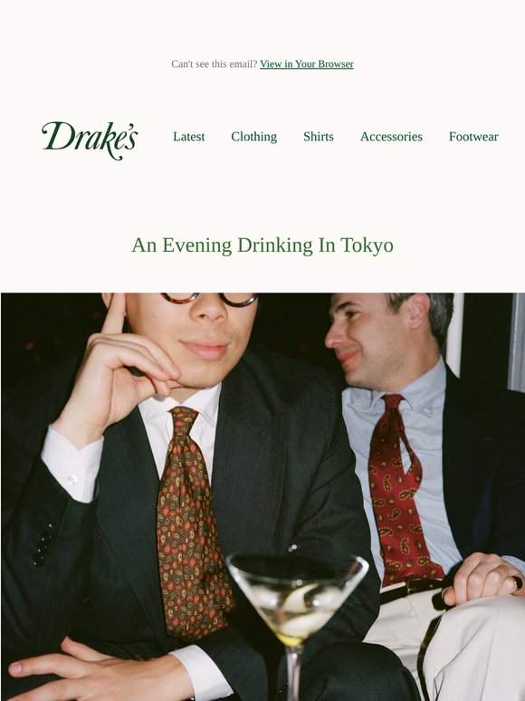 An Evening Drinking in Tokyo
