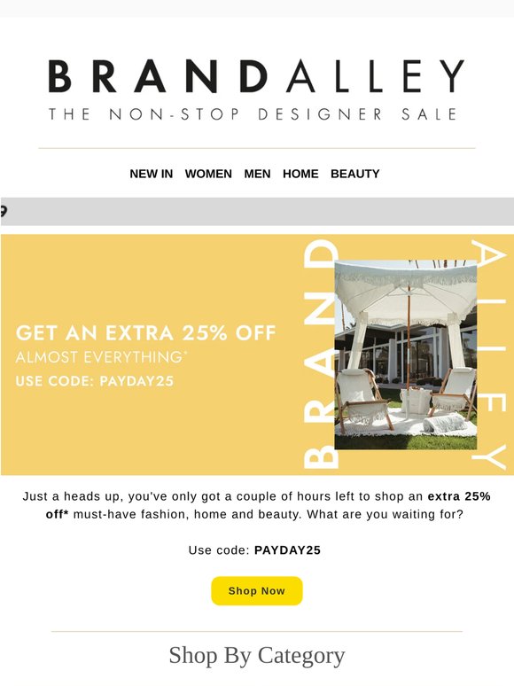 Your payday offer ends today