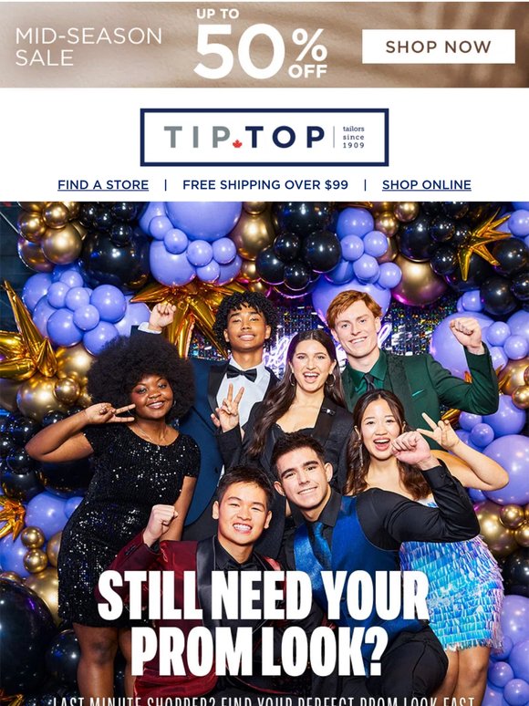 Last Chance to Lock In Your Prom Look