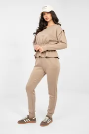 Minimalist Sweatshirt and Pants Set