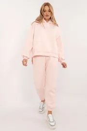 Warm Hooded Sweatshirt and Jogger Set