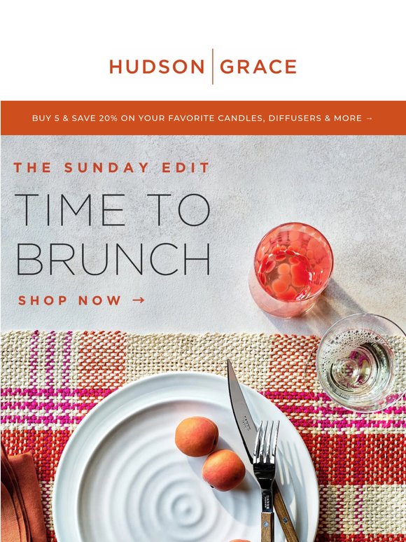 The Sunday Edit | Brunch, Bubbles & Bed