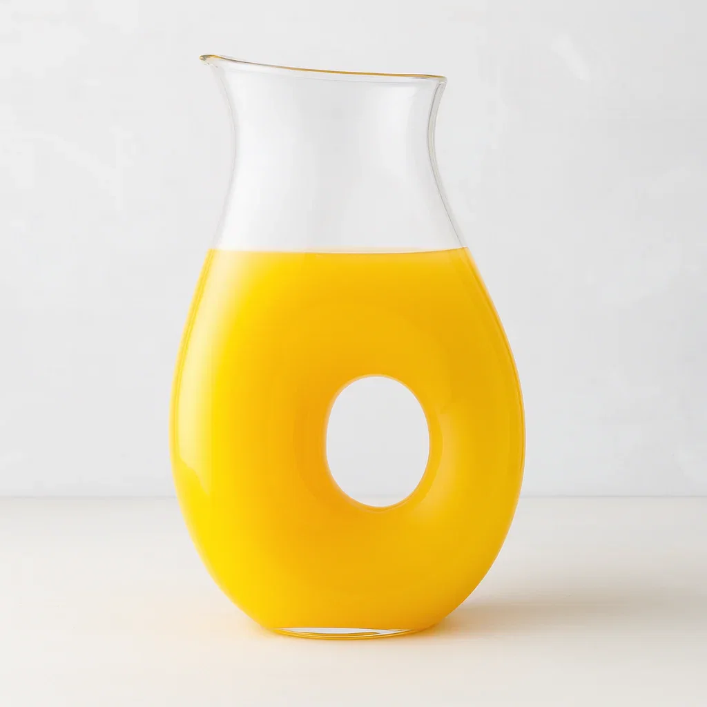 Image of "O" Glass Pitcher