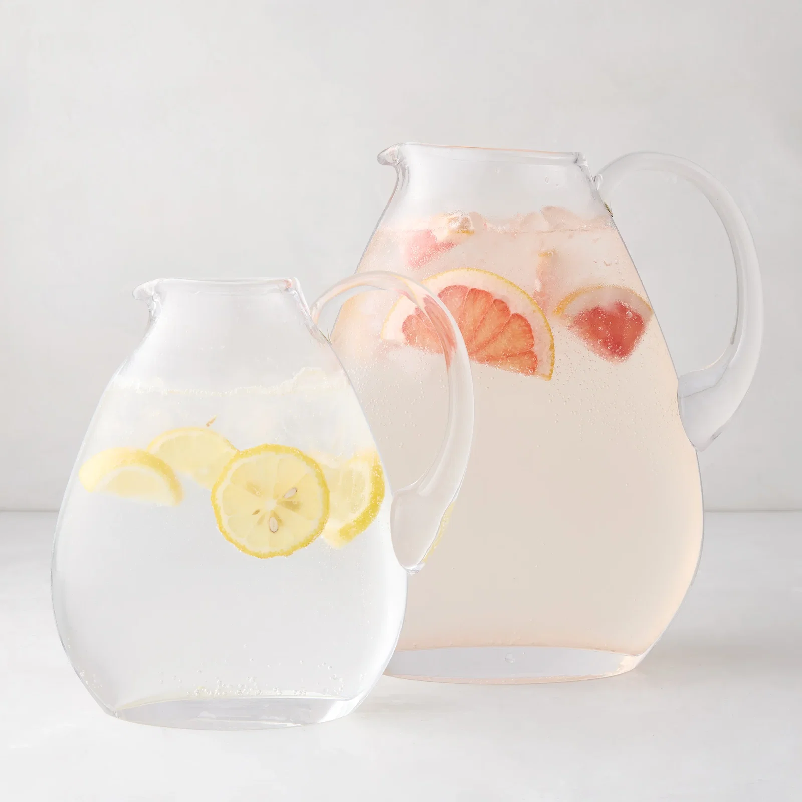 Image of Glass Teardrop Pitchers