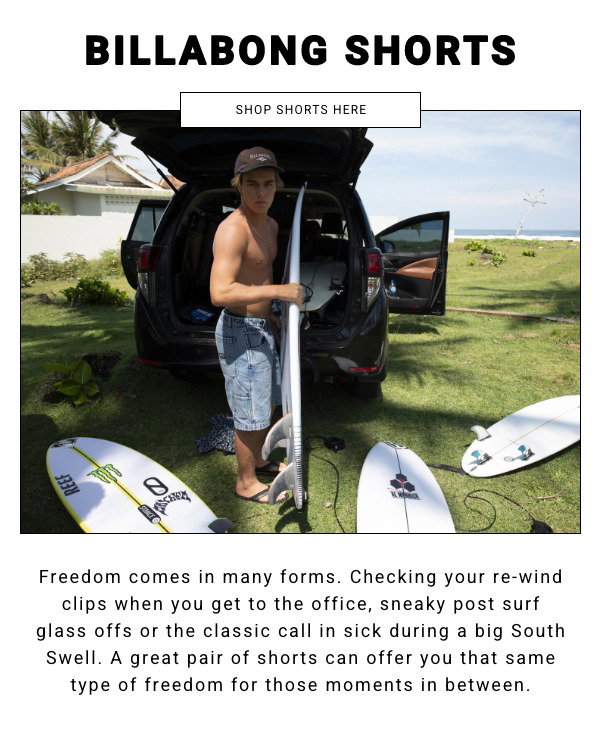 Billabong Shorts - Shop Here