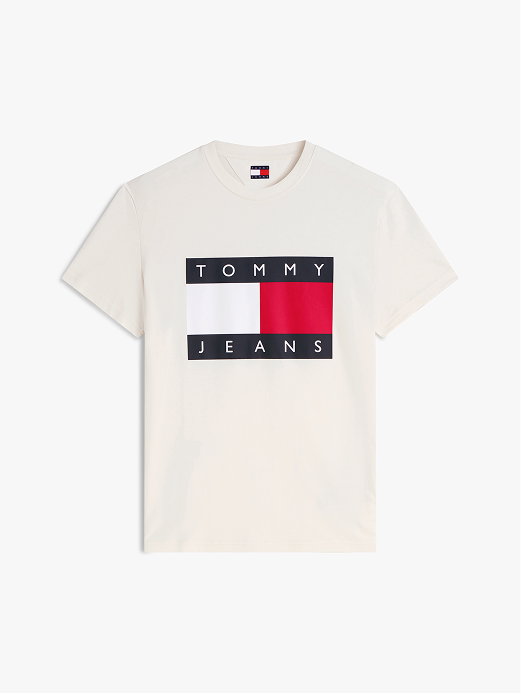 Flag Badge Crew Neck T-Shirt