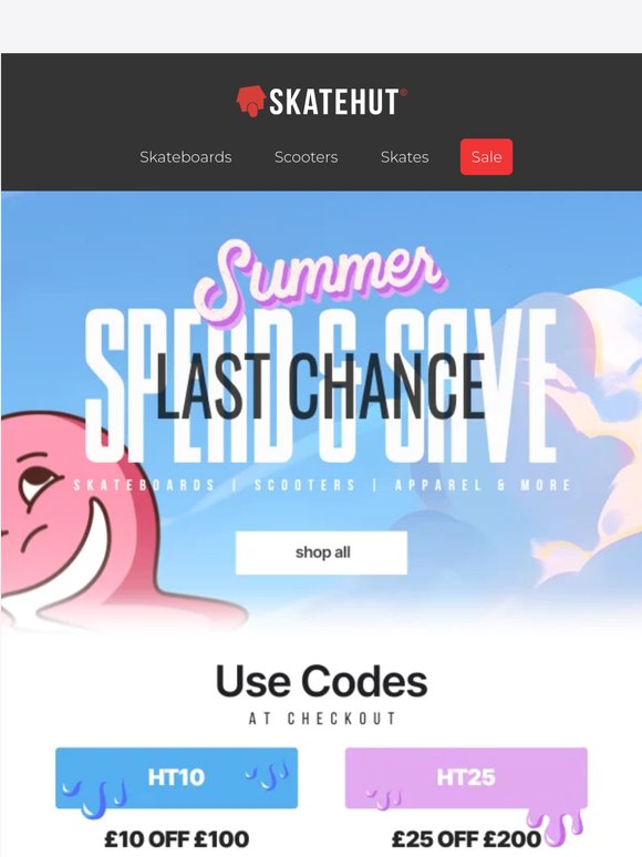 The Half Term Promo Codes Are About To Expire... ⏰