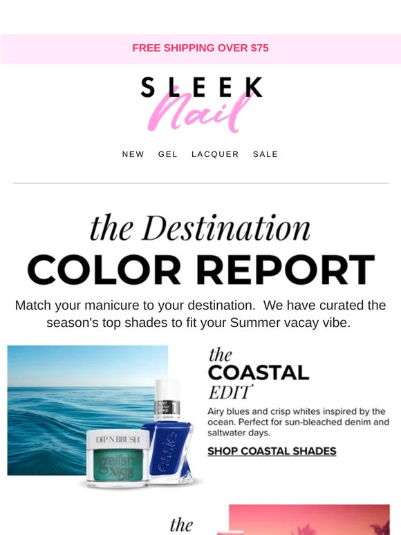 😎 Your Summer Vacation Nails
