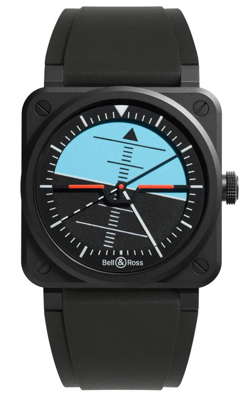 Horizon Blue & Black Dial Men's Watch BR-03A-HRZ-CE-SRB