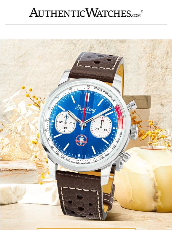 BREITLING 💙 Take $2,700 Off— Icon Inspired Top Time Shelby {36% OFF}