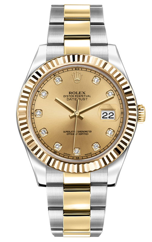 Datejust II 41 Men's Automatic Watch 116333-0007