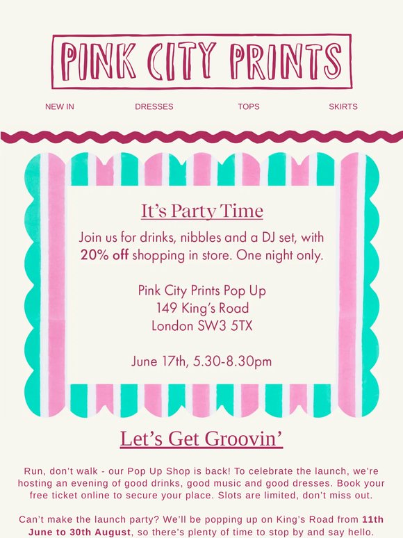 YOU’RE INVITED 🎉