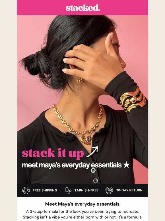 STACKED ★ Meet Maya's everyday stack ★