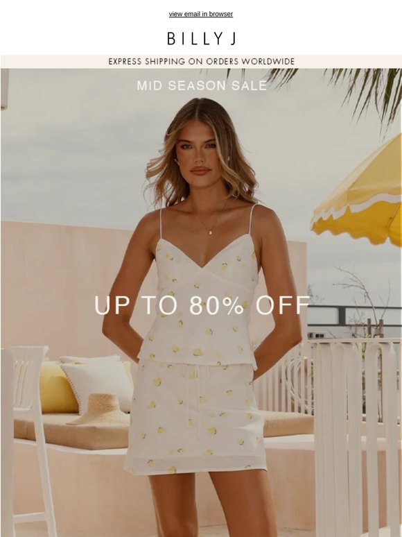 MID SEASON SALE