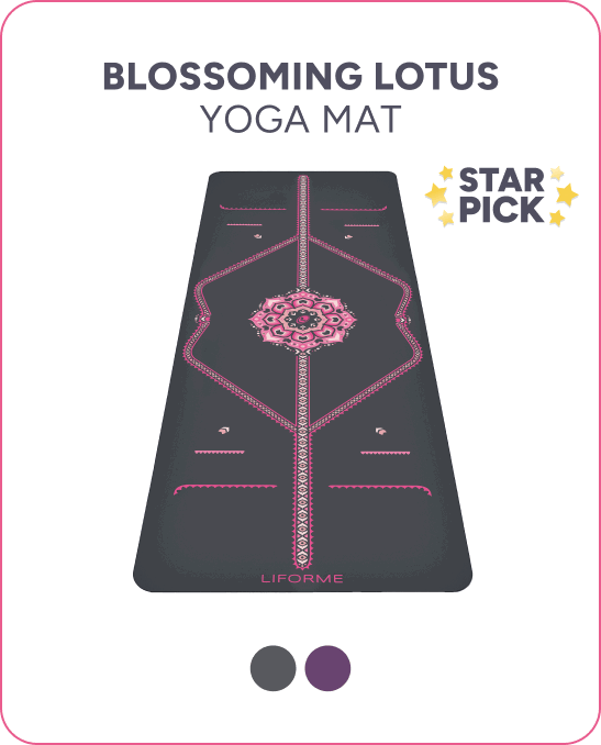 Blossoming Lotus Yoga Mat