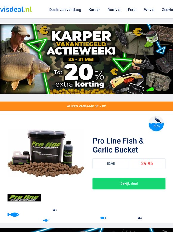 🏕️ Maak je klaar voor een visrijk seizoen!