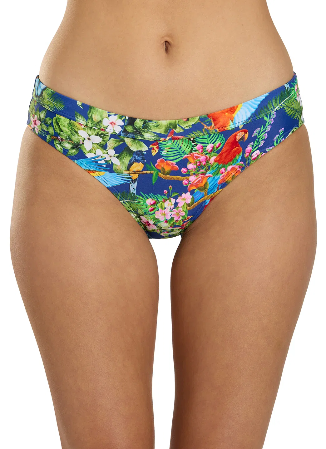 Image of Sporti Active Tropical Oasis Hipster Workout Bikini Swim Bottom