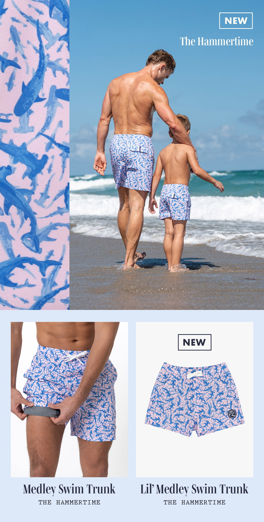 Matching Medley Swim Trunks | Shop All