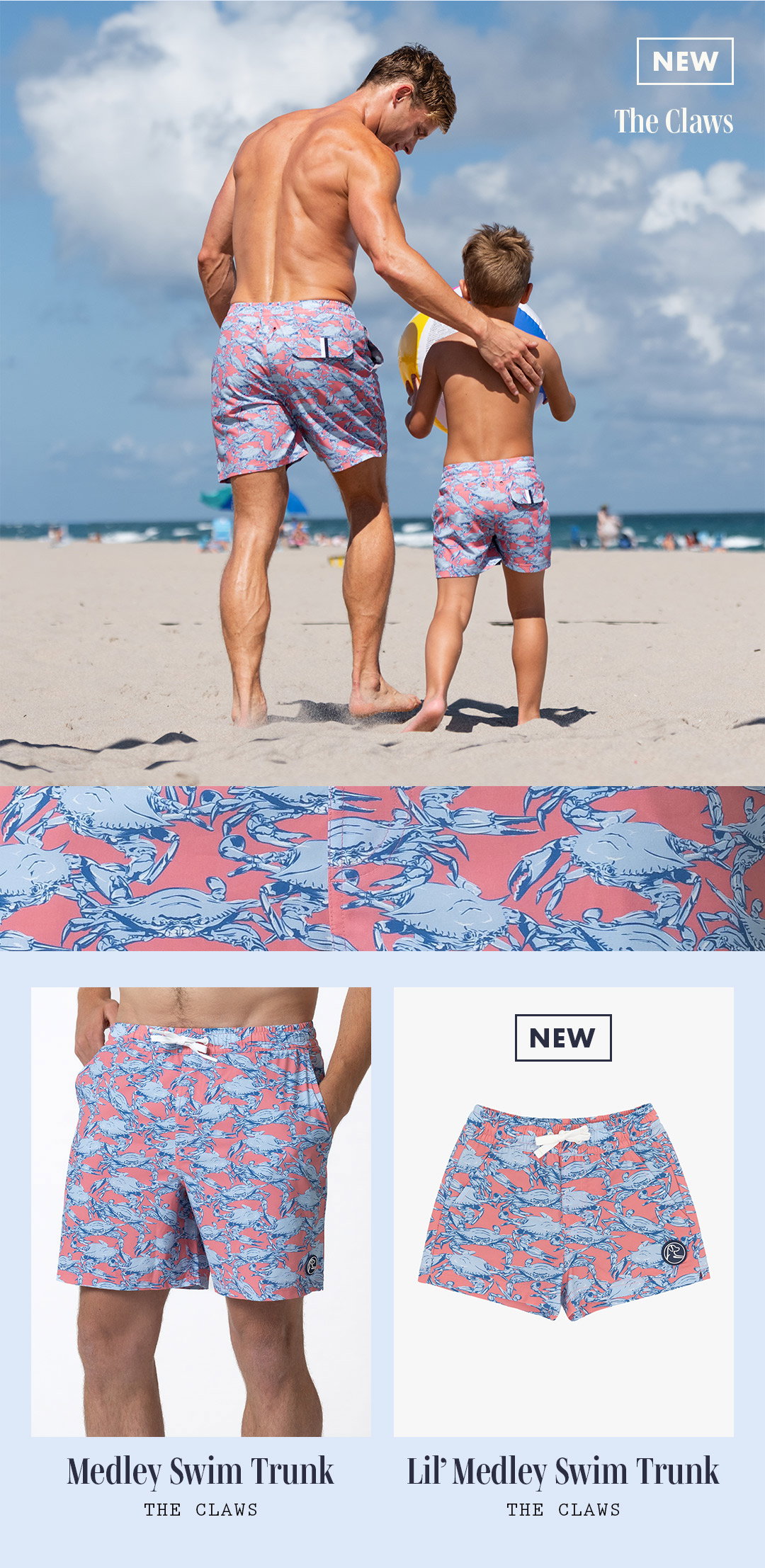 Matching Medley Swim Trunks | Shop All