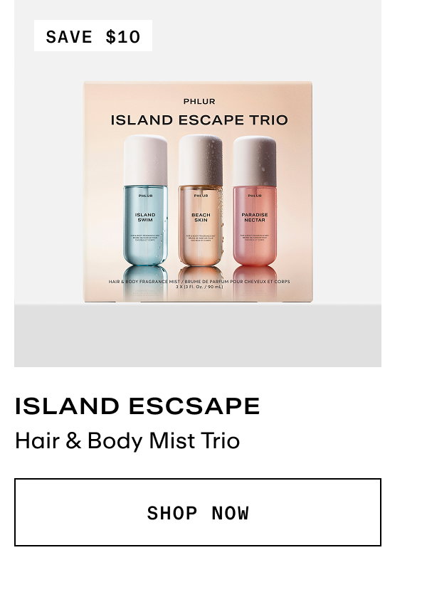 Island Escape - Hair & Body Mist Trio