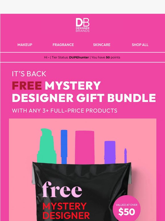 The Sell-Out $50+ Mystery Gift Bundle Is Back ✨