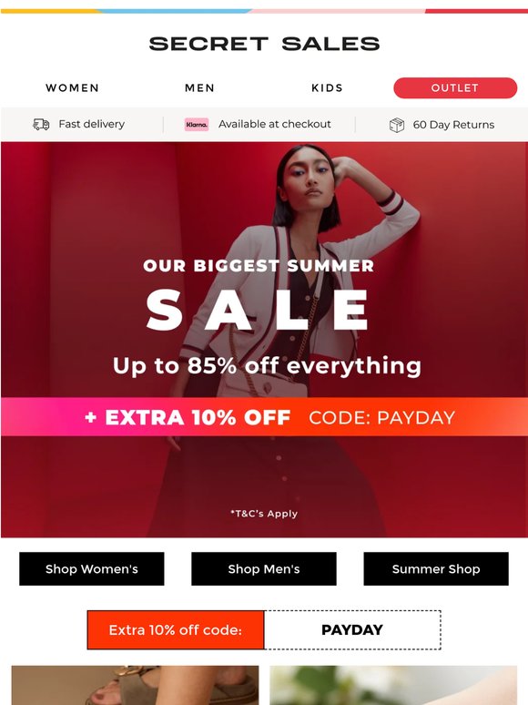 Sunny Savings: Take an EXTRA 10% Off ☀️